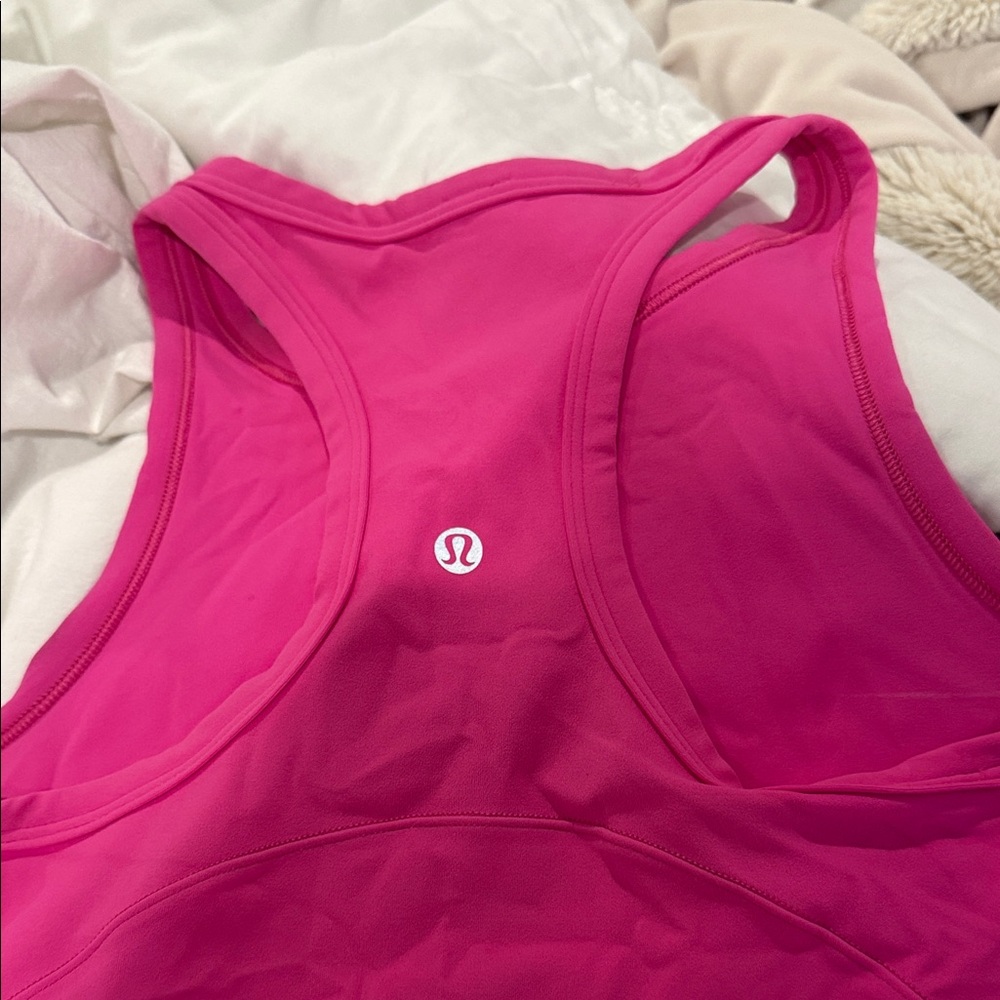 lululemon athletica Bold Pink Sports Bra